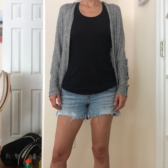 Silvery gray cardigan - Picture 1 of 5